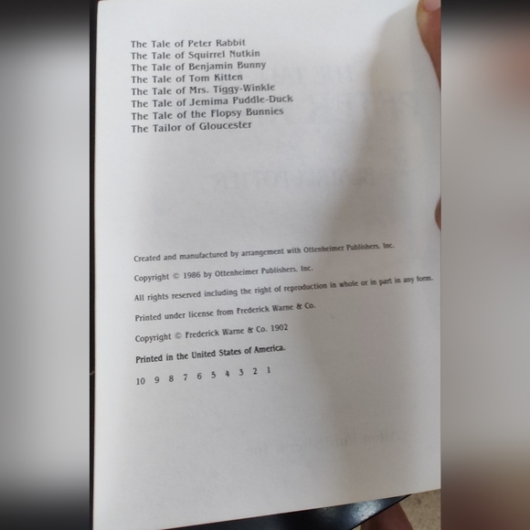 5 Beatrix Potter Tales - Picture 5 of 6